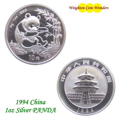 (image for) 1994 1oz Silver PANDA